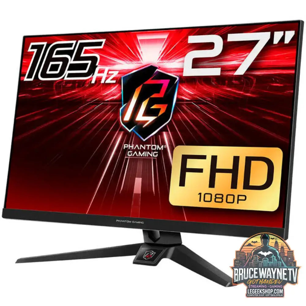 ASRock PG27FFS1A 27" Full HD IPS 240 Hz - ASRock - vue 3