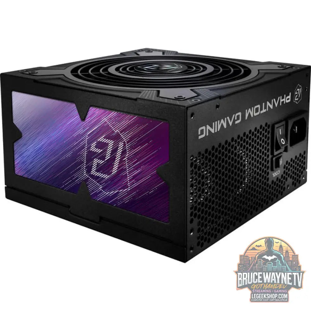 ASRock Phantom Gaming PG-850G, alimentation PC - ASRock - vue 3
