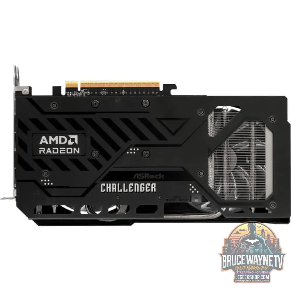 ASRock Radeon RX 9060 XT CHALLENGER OC 16GB, carte graphique - ASRock - vue 6