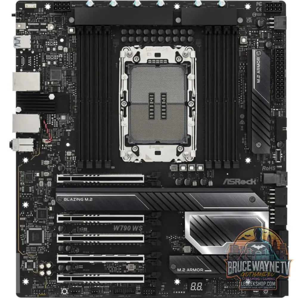 ASRock W790 WS R2.0, carte mère - ASRock - vue 3