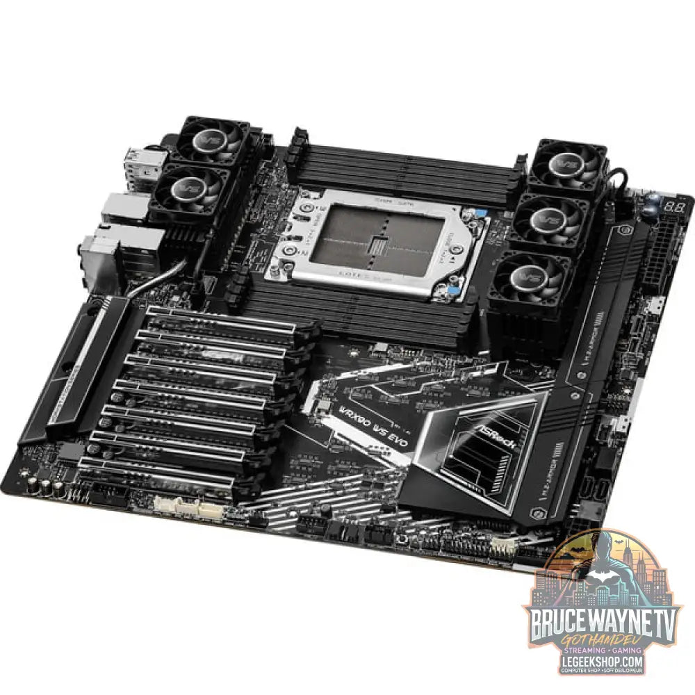 ASRock WRX90 WS EVO, carte mère - ASRock - vue 5