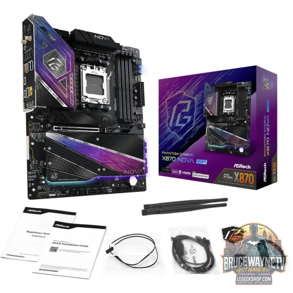 ASRock X870 NOVA WIFI, carte mère - ASRock - vue 10