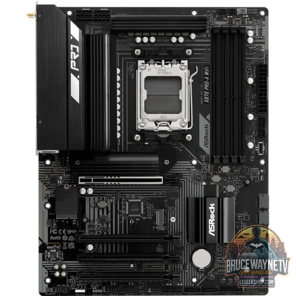 ASRock X870 PRO-A WiFi, carte mère - ASRock - vue 3