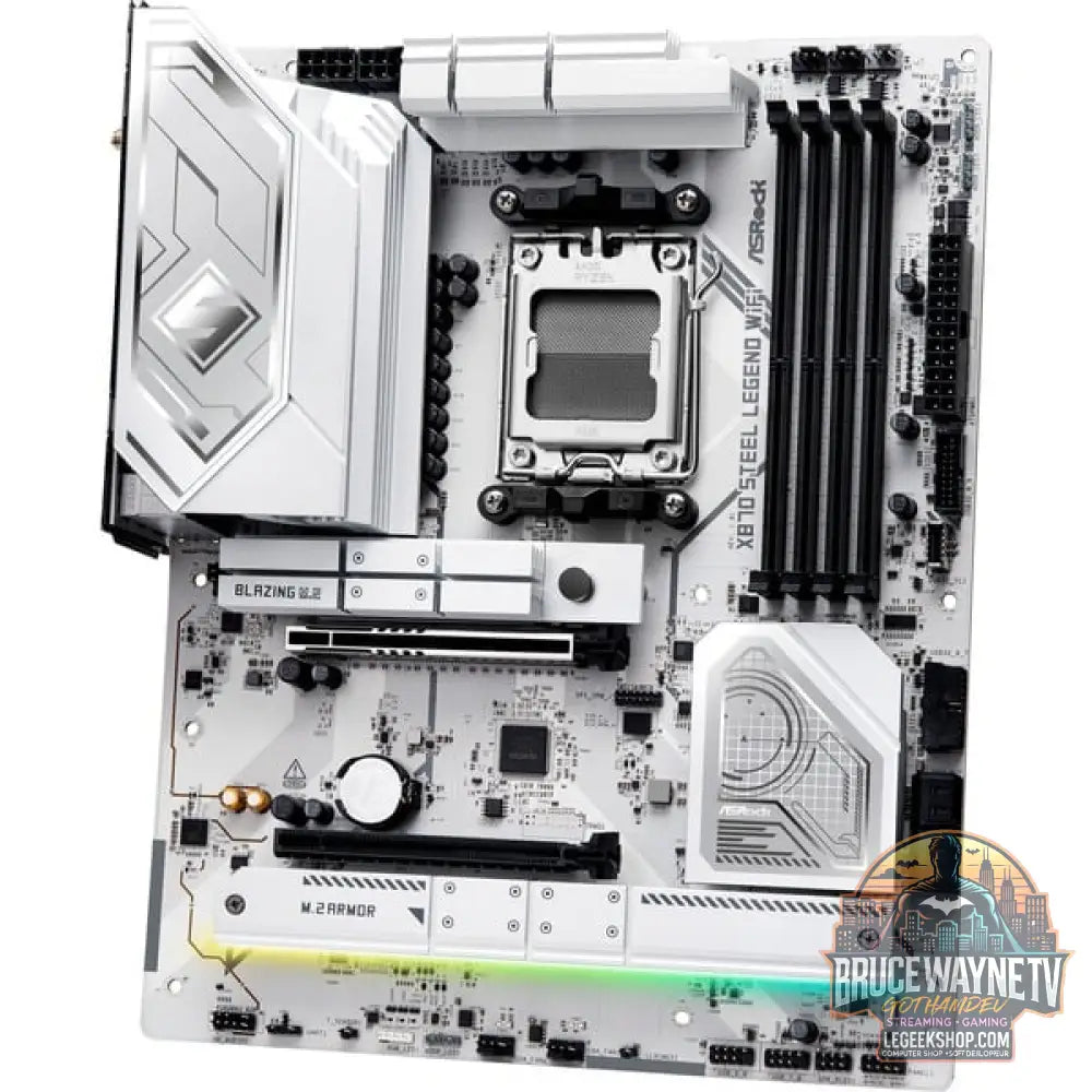 ASRock X870 Steel Legend WiFi, carte mère - ASRock - vue 5