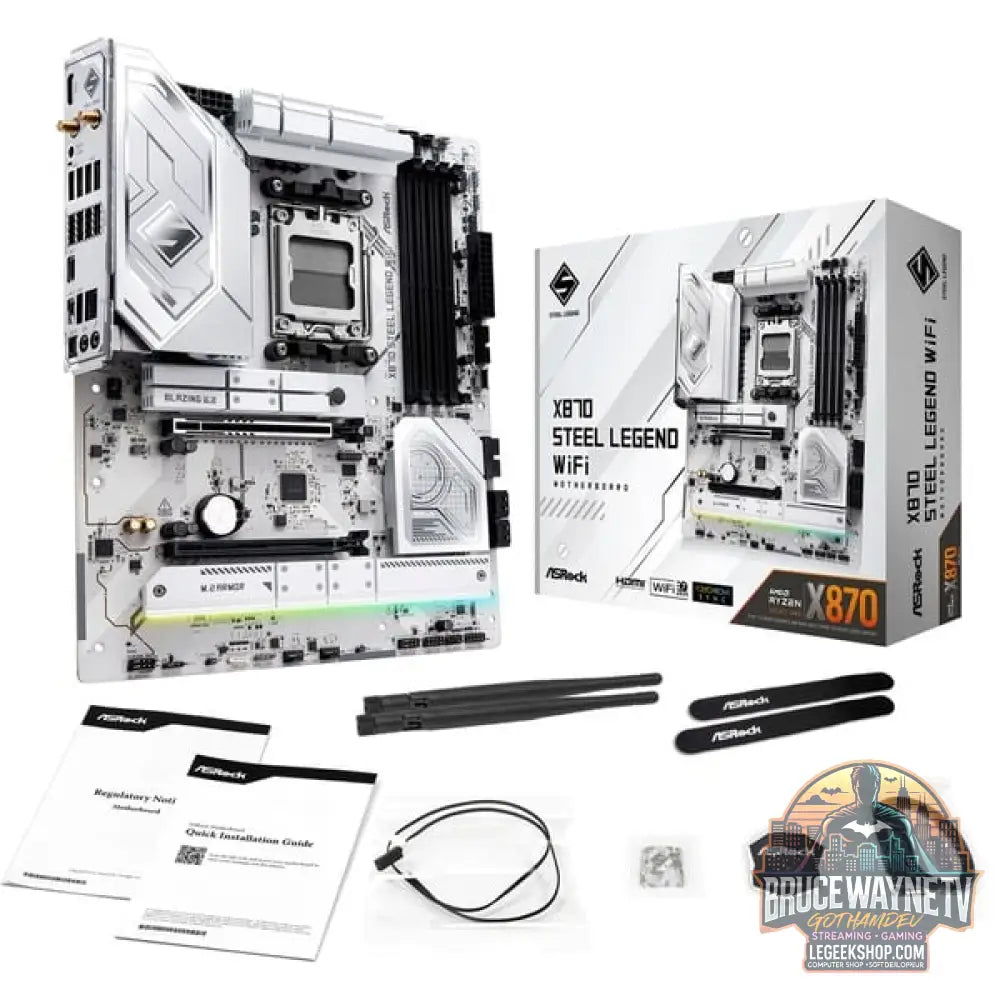 ASRock X870 Steel Legend WiFi, carte mère - ASRock - vue 8