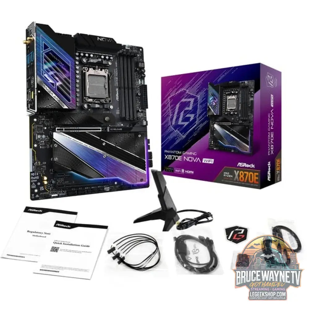 ASRock X870E Nova WiFi, carte mère - ASRock - vue 11