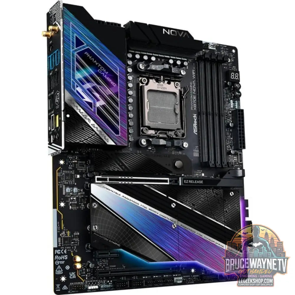 ASRock X870E Nova WiFi, carte mère - ASRock - vue 4