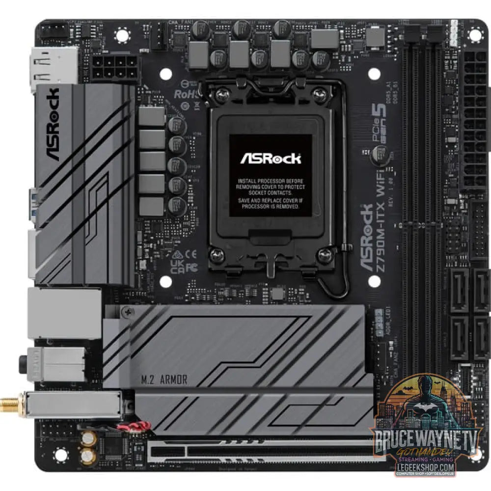ASRock Z790M-ITX/WIFI, carte mère - ASRock - vue 2