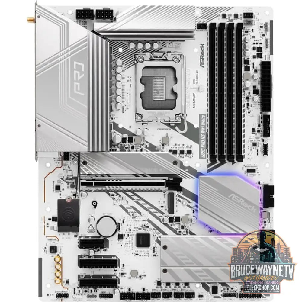 ASRock Z890 Pro RS WiFi White, carte mère - ASRock - vue 2