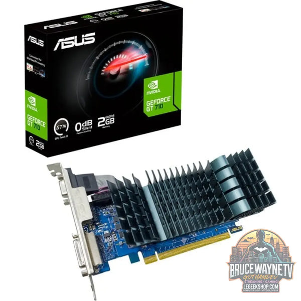 ASUS GeForce GT710-SL-2GD5-BRK-EVO, carte graphique refroidissement passif - ASUS