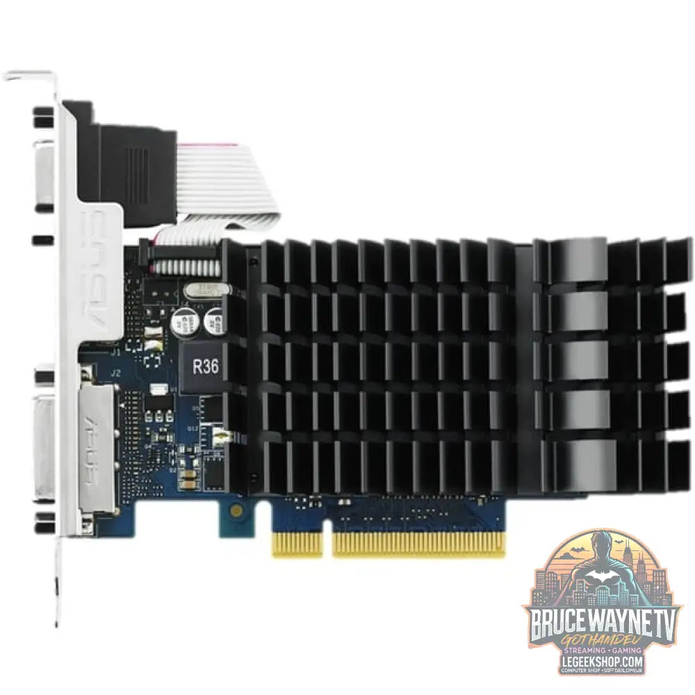 ASUS GeForce GT730-SL-BRK, carte graphique HDMI, DVI-D, VGA - ASUS - vue 2