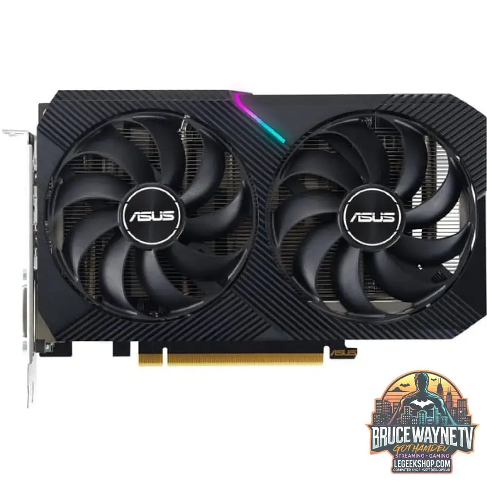 ASUS GeForce RTX 3050 DUAL OC V2, carte graphique Lite Hash Rate, 1x DisplayPort, 1x HDMI 2.1, DVI-D - ASUS - vue 2