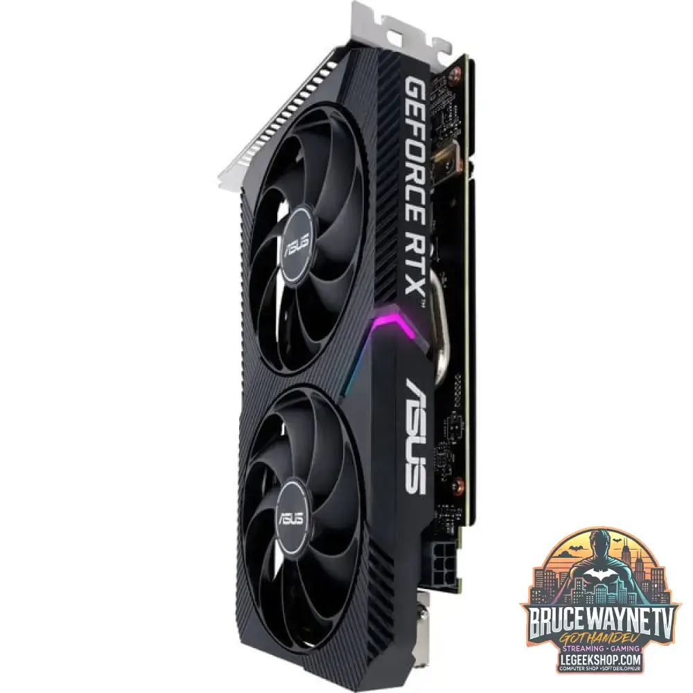 ASUS GeForce RTX 3050 DUAL OC V2, carte graphique Lite Hash Rate, 1x DisplayPort, 1x HDMI 2.1, DVI-D - ASUS - vue 6