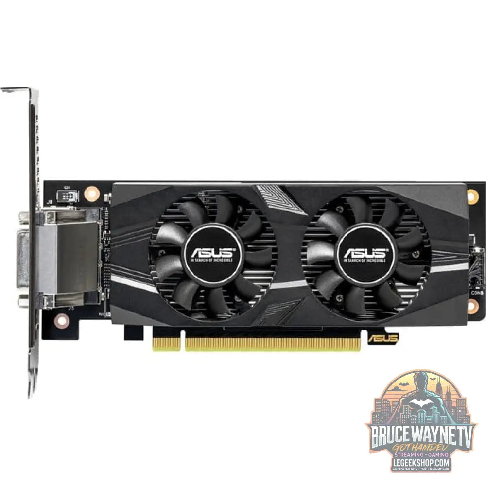 ASUS GeForce RTX 3050 LP-BRK, carte graphique 1x DisplayPort, 1x HDMI 2.1, 1x DVI-D - ASUS - vue 2