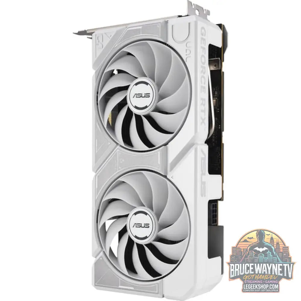 ASUS GeForce RTX 5060 DUAL OC WHITE 8GB, carte graphique blanc, DLSS 4, 3x DisplayPort, 1x HDMI 2.1 - ASUS - vue 6
