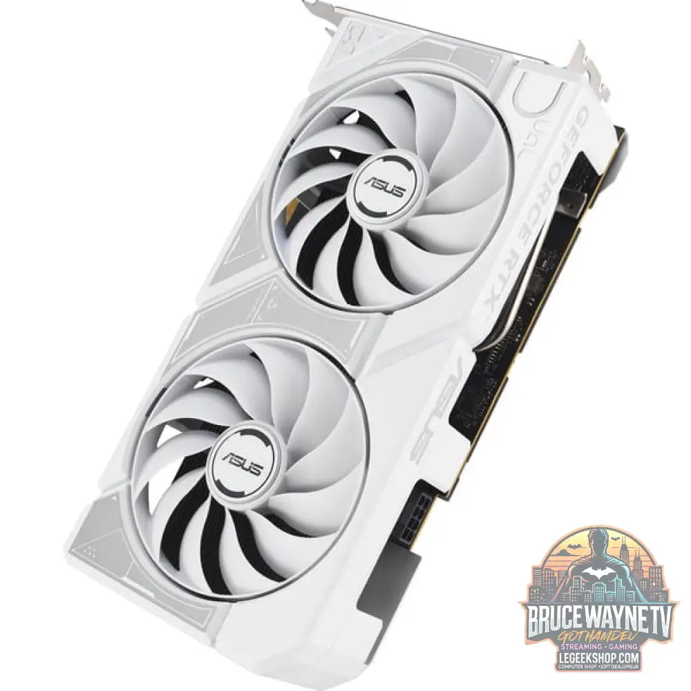 ASUS GeForce RTX 5060 DUAL OC WHITE 8GB, carte graphique blanc, DLSS 4, 3x DisplayPort, 1x HDMI 2.1 - ASUS - vue 11