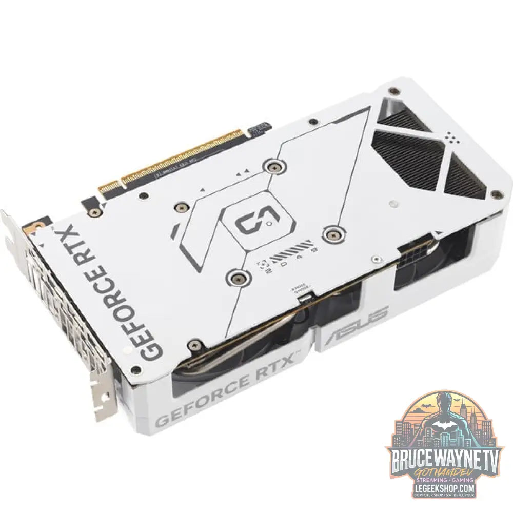 ASUS GeForce RTX 5060 DUAL OC WHITE 8GB, carte graphique blanc, DLSS 4, 3x DisplayPort, 1x HDMI 2.1 - ASUS - vue 8