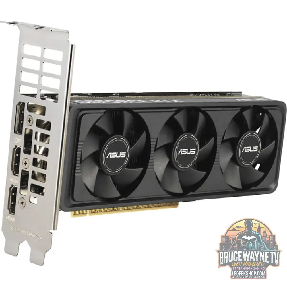 ASUS GeForce RTX 5060 LP BRK OC 8 GB, carte graphique DLSS 4, 1x DisplayPort, 2x HDMI 2.1 - ASUS - vue 4
