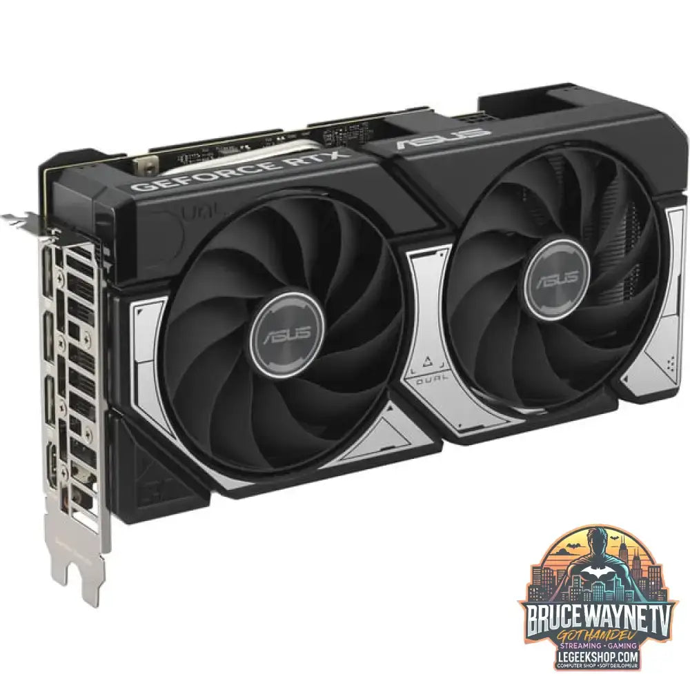 ASUS GeForce RTX 5060 Ti DUAL 8GB, carte graphique DLSS 4, 3x DisplayPort, 1x HDMI 2.1 - ASUS - vue 3