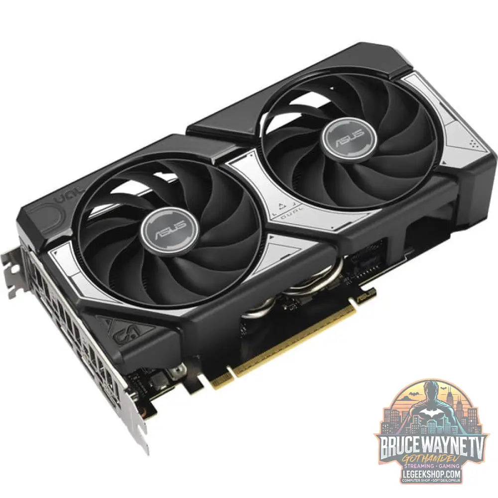 ASUS GeForce RTX 5060 Ti DUAL OC 8GB, carte graphique noir, DLSS 4, 3x DisplayPort, 1x HDMI 2.1 - ASUS - vue 4