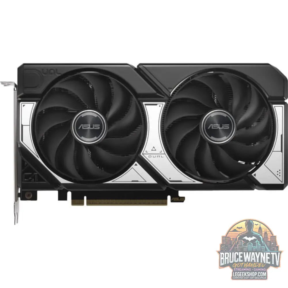 ASUS GeForce RTX 5060 Ti DUAL OC 8GB, carte graphique noir, DLSS 4, 3x DisplayPort, 1x HDMI 2.1 - ASUS - vue 2