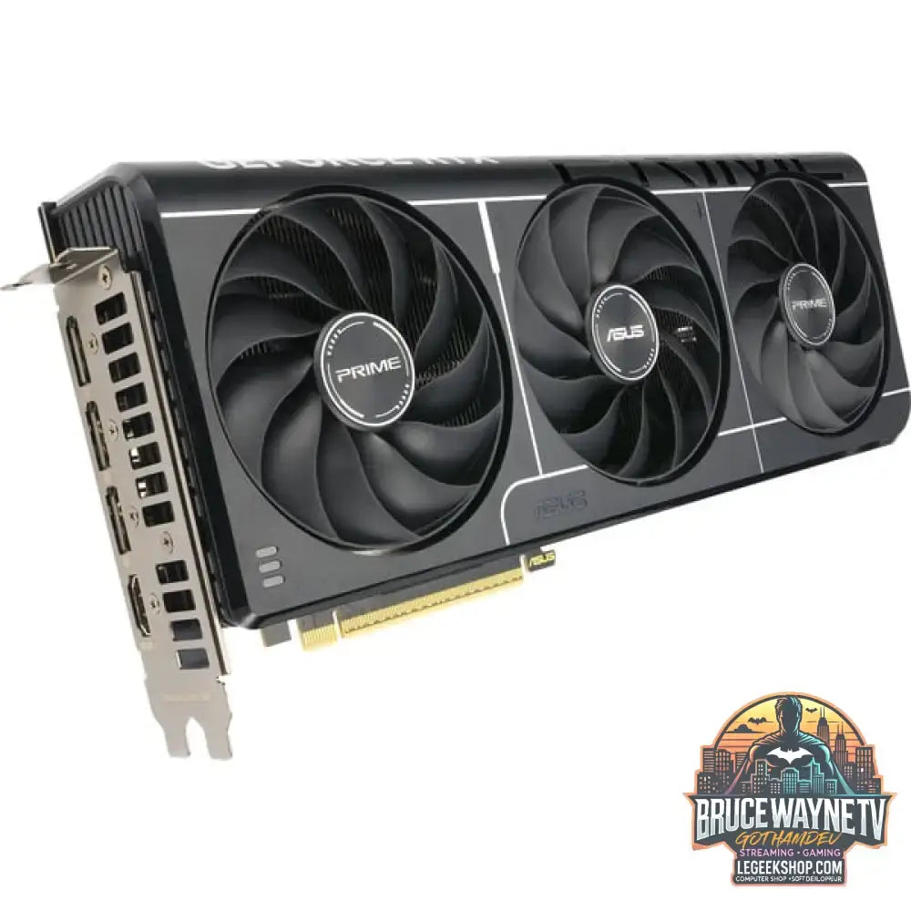 ASUS GeForce RTX 5070 PRIME OC, carte graphique DLSS 4, 3x DisplayPort, 1x HDMI 2.1 - ASUS - vue 3