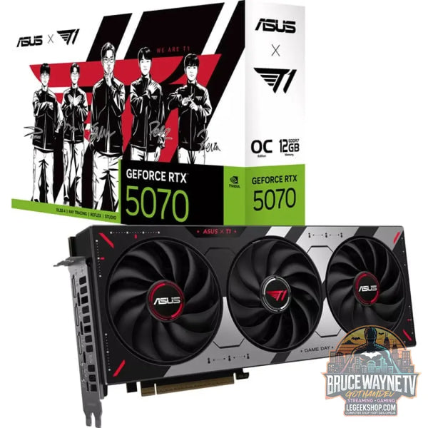 ASUS GeForce RTX 5070 PRIME OC T1 Edition, carte graphique DLSS 4, 3x DisplayPort, 1x HDMI 2.1 - ASUS