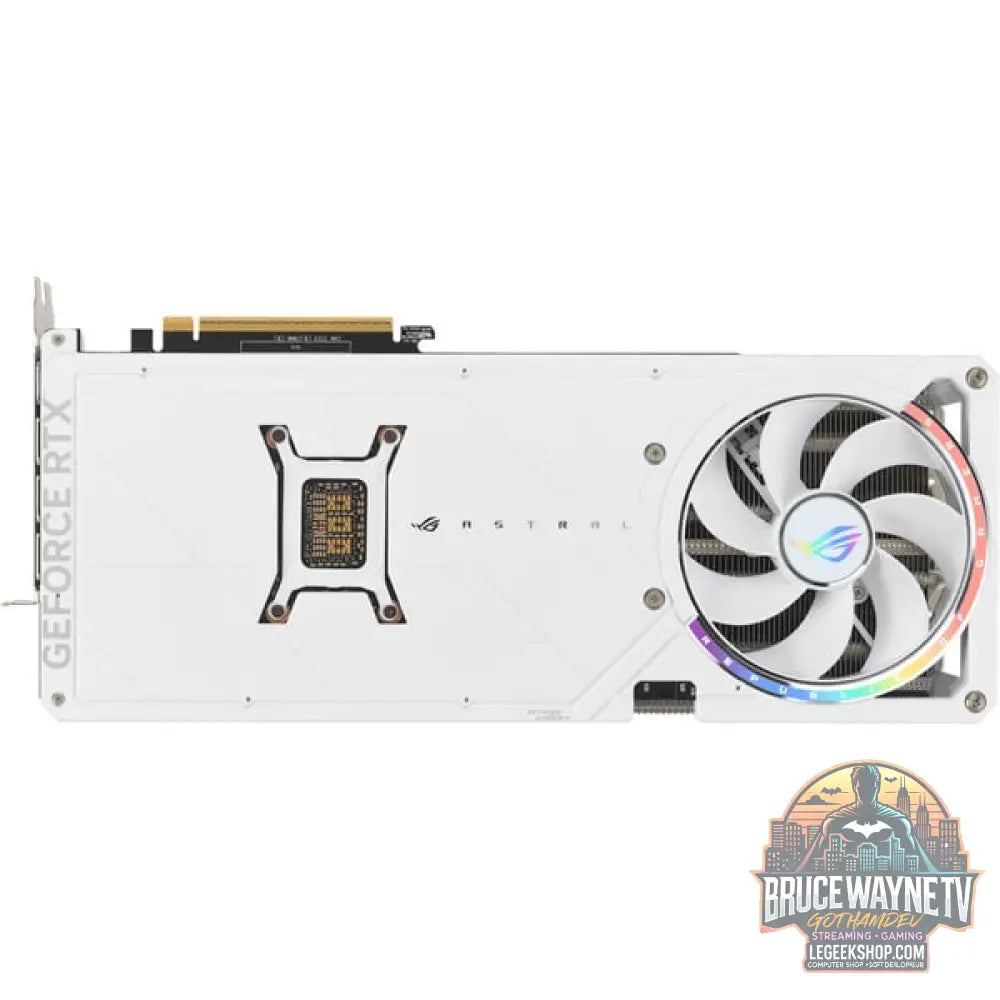ASUS GeForce RTX 5080 ROG ASTRAL GAMING OC WHITE, carte graphique blanc, DLSS 4, 3x DisplayPort, 2x HDMI 2.1 - ASUS - vue 8