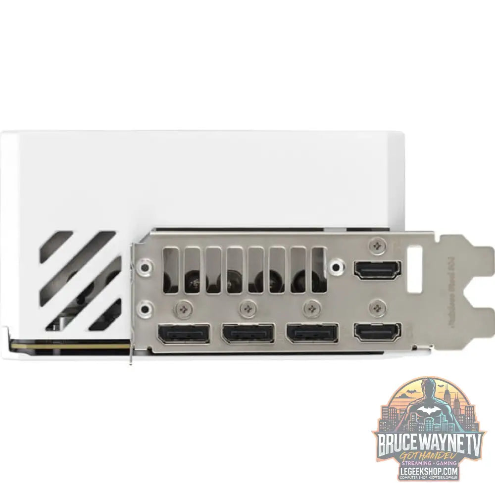 ASUS GeForce RTX 5080 ROG ASTRAL GAMING OC WHITE, carte graphique blanc, DLSS 4, 3x DisplayPort, 2x HDMI 2.1 - ASUS - vue 9
