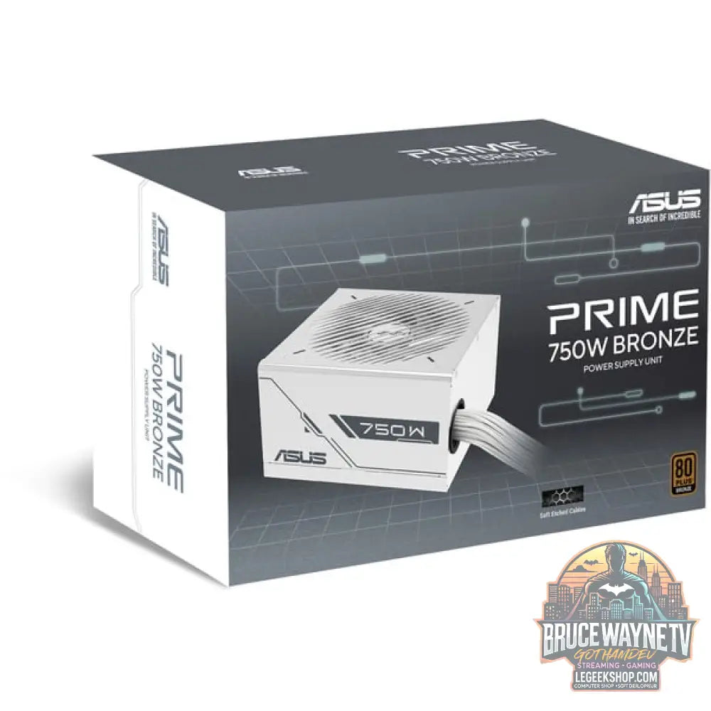 ASUS PRIME-750B-WHITE, alimentation PC - ASUS - vue 14