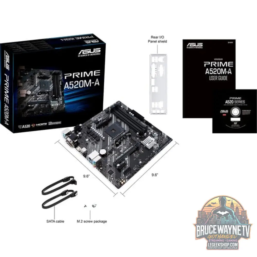 ASUS PRIME A520M-A II/CSM, carte mère - ASUS - vue 7