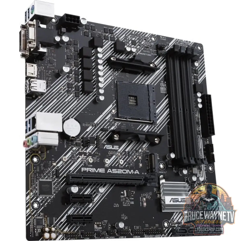 ASUS PRIME A520M-A II/CSM, carte mère - ASUS - vue 3