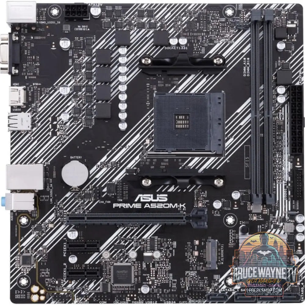ASUS PRIME A520M-K, carte mère - ASUS - vue 3