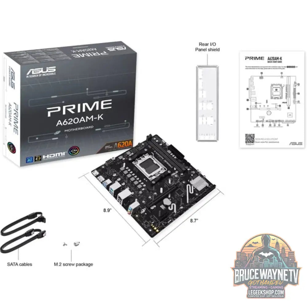 ASUS PRIME A620AM-K, carte mère - ASUS - vue 8