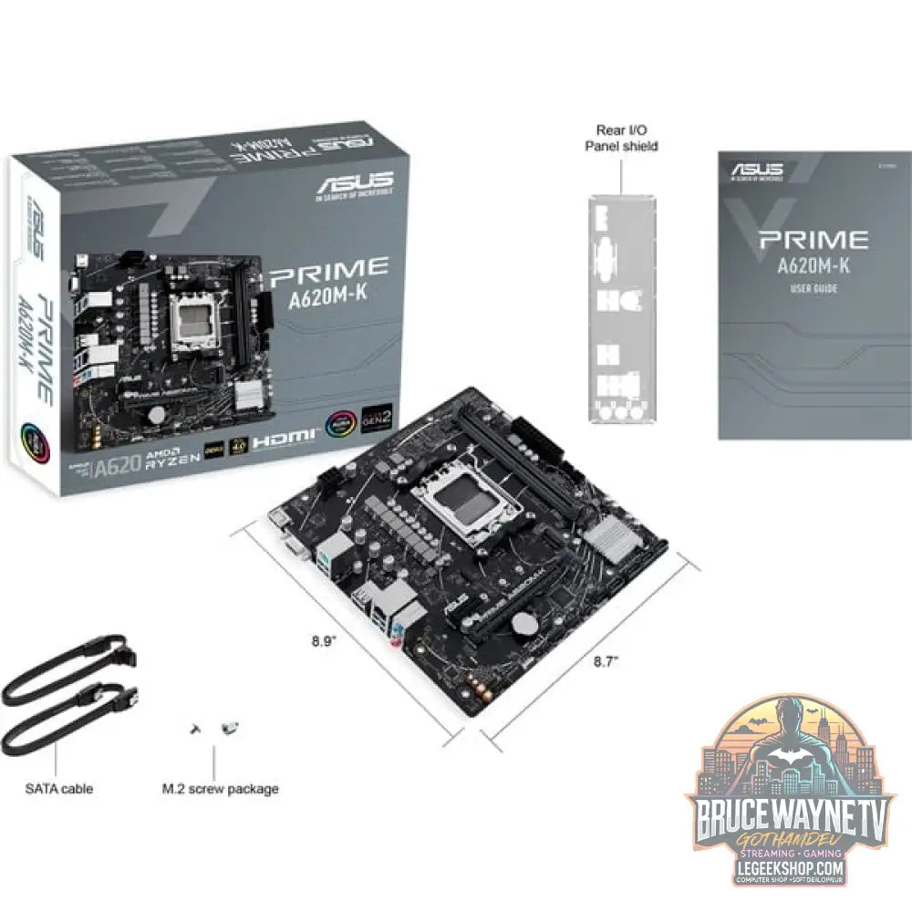 ASUS PRIME A620M-K, carte mère - ASUS - vue 7