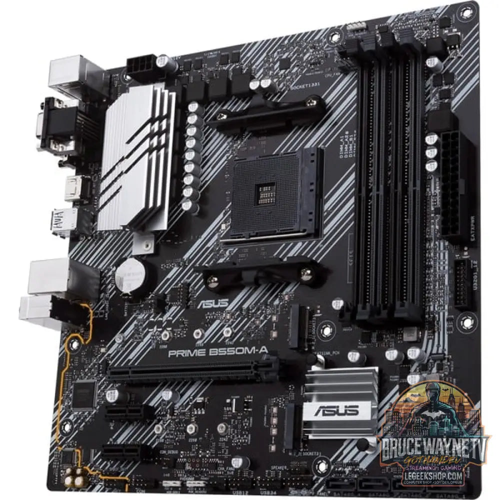 ASUS PRIME B550M-A, carte mère - ASUS - vue 5
