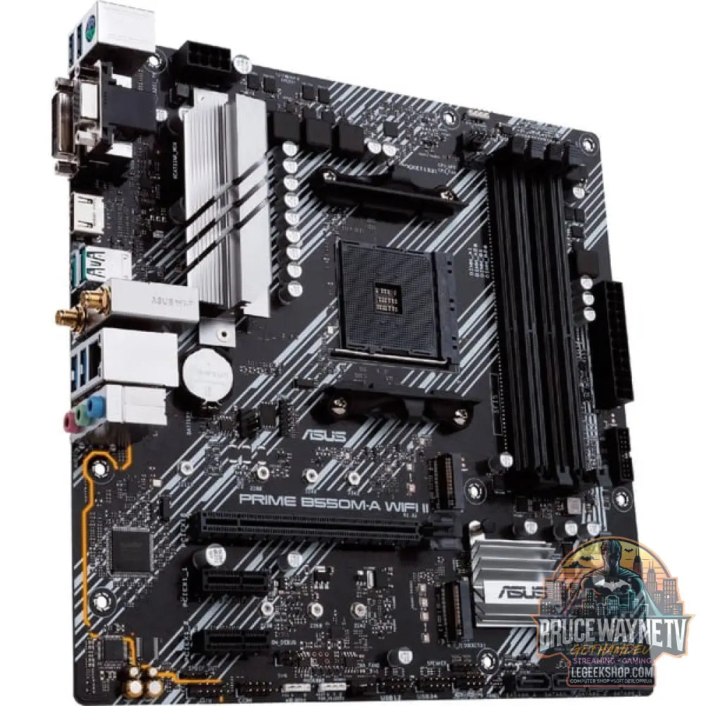 ASUS PRIME B550M-A WIFI II, carte mère - ASUS - vue 3