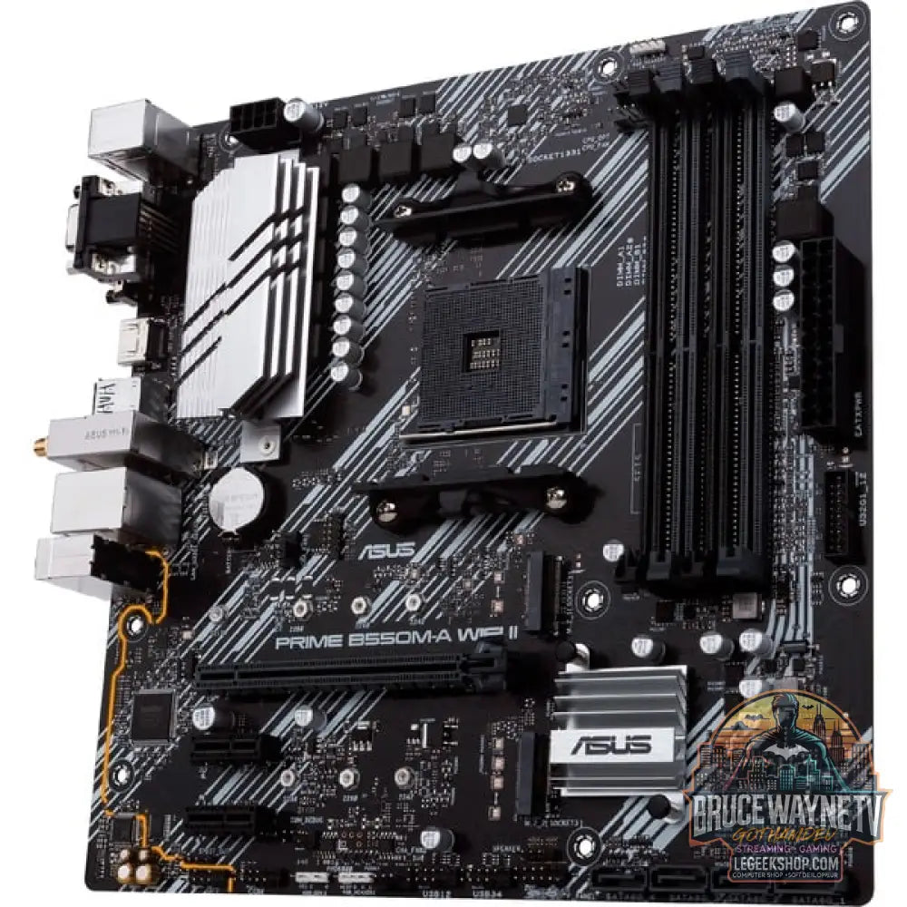 ASUS PRIME B550M-A WIFI II, carte mère - ASUS - vue 4