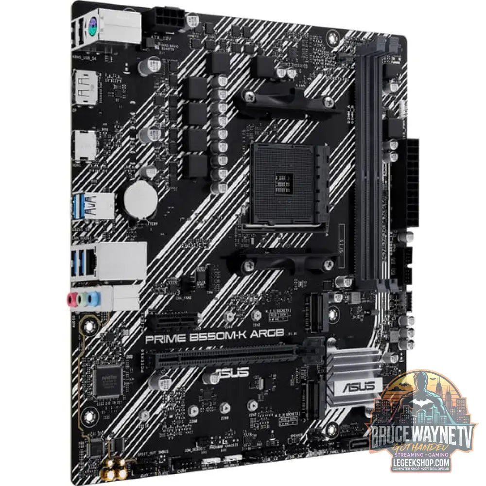 ASUS PRIME B550M-K ARGB, carte mère - ASUS - vue 2