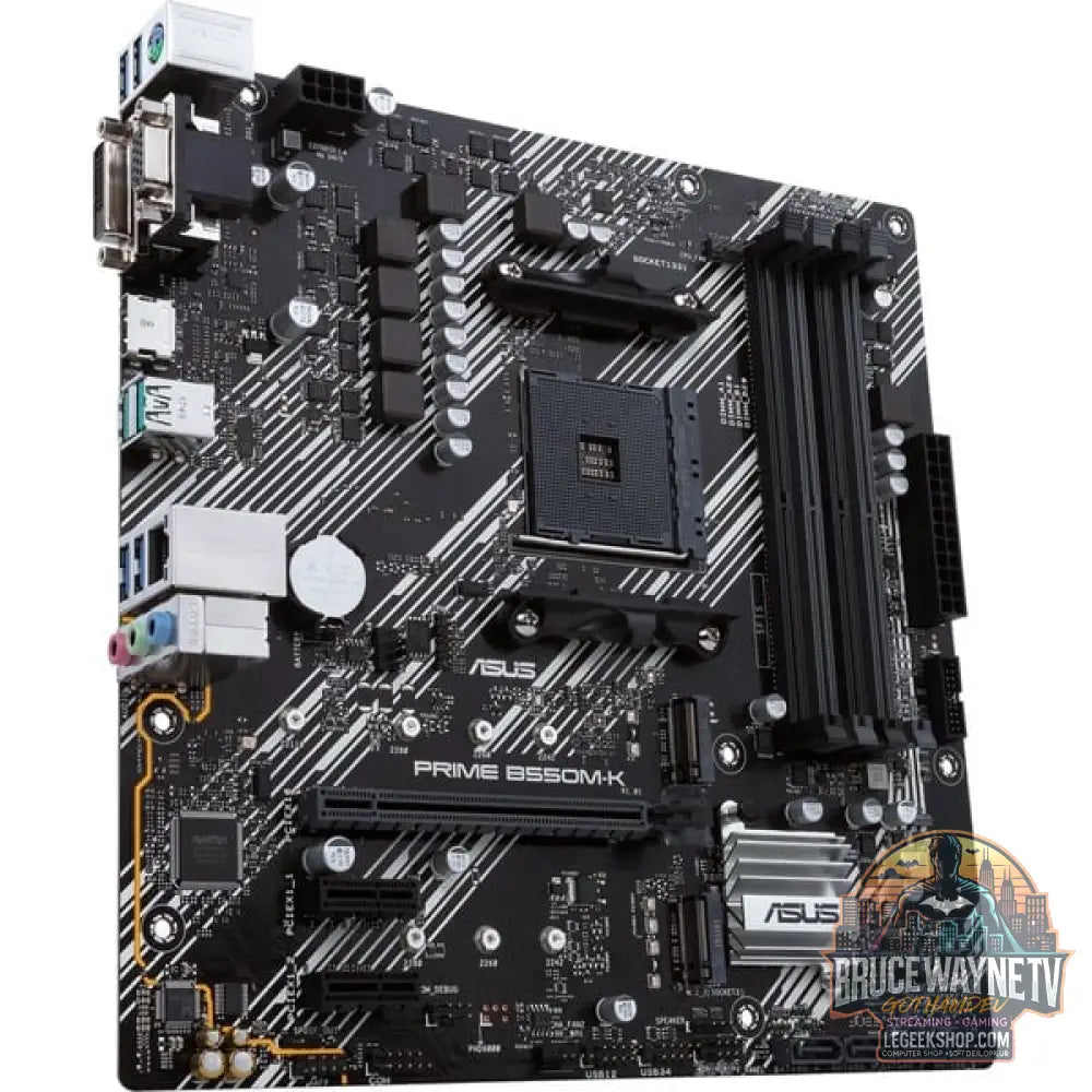 ASUS PRIME B550M-K, carte mère - ASUS - vue 2
