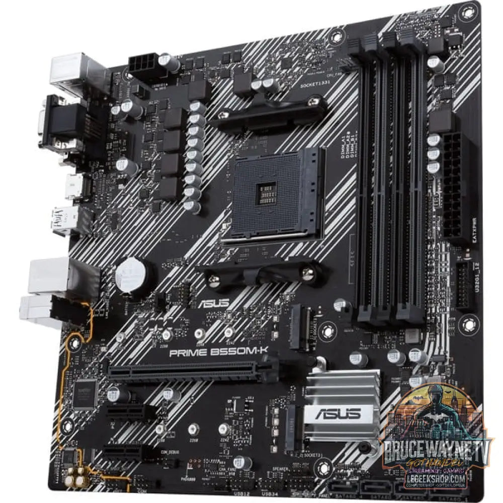 ASUS PRIME B550M-K, carte mère - ASUS - vue 4