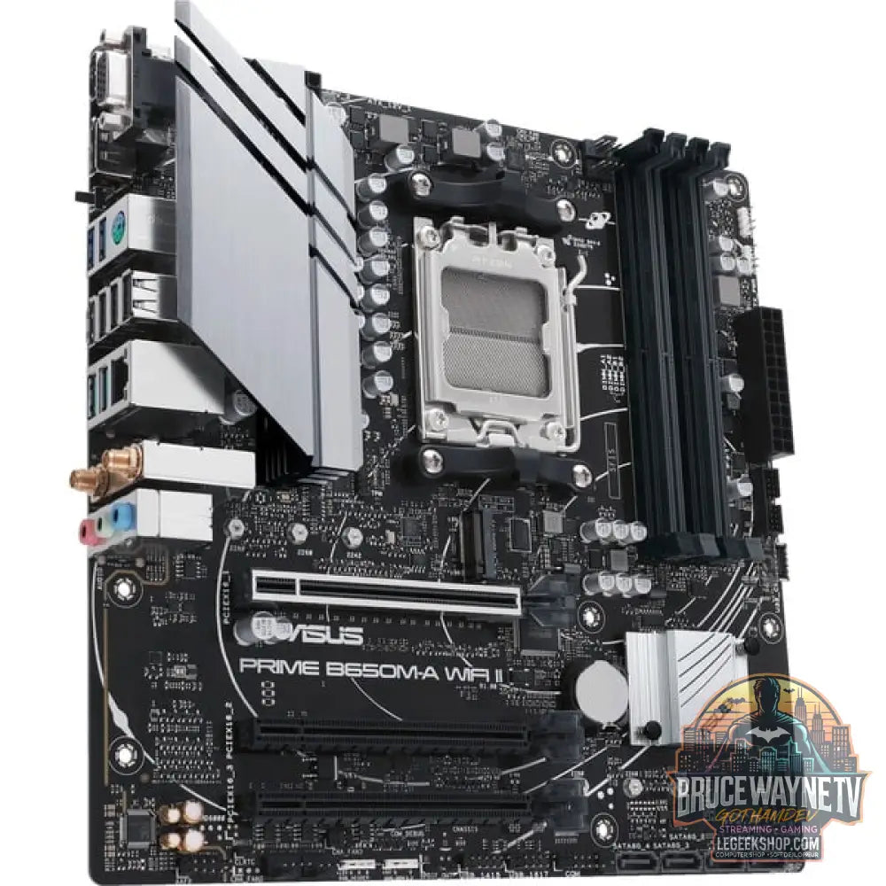 ASUS PRIME B650M-A WIFI II, carte mère - ASUS - vue 2