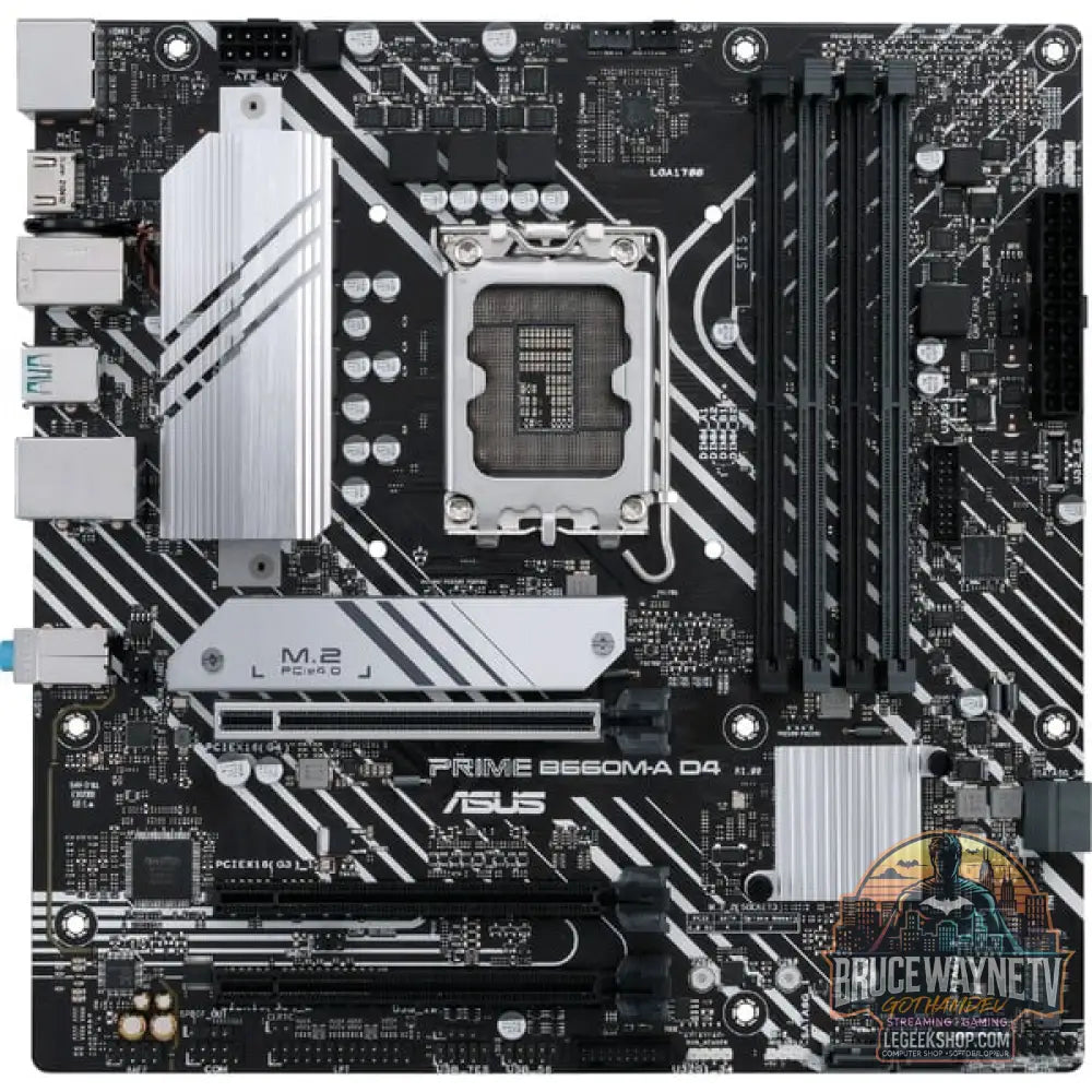 ASUS PRIME B660M-A D4-CSM, carte mère - ASUS - vue 2