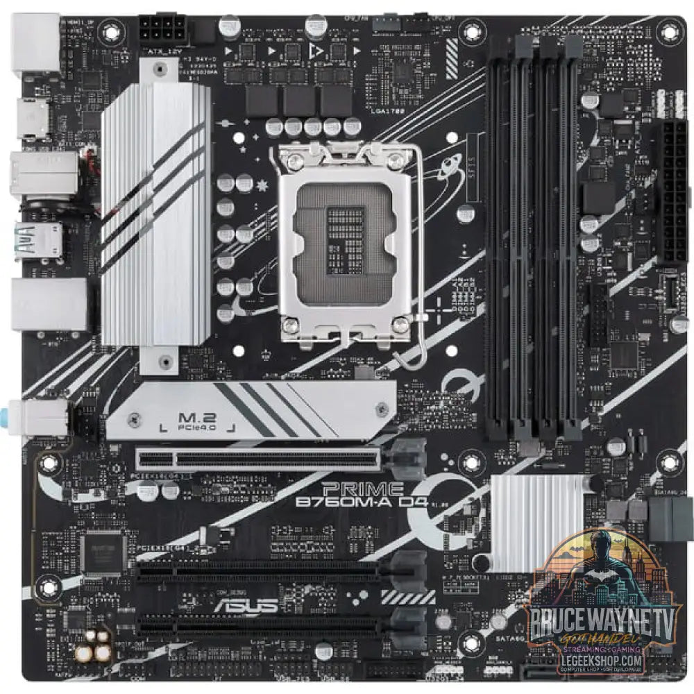 ASUS PRIME B760M-A D4-CSM, carte mère - ASUS - vue 2