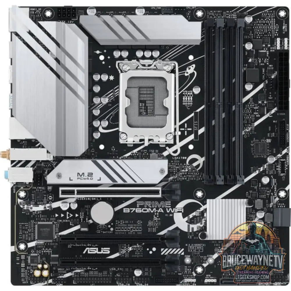 ASUS PRIME B760M-A WIFI, carte mère - ASUS - vue 2