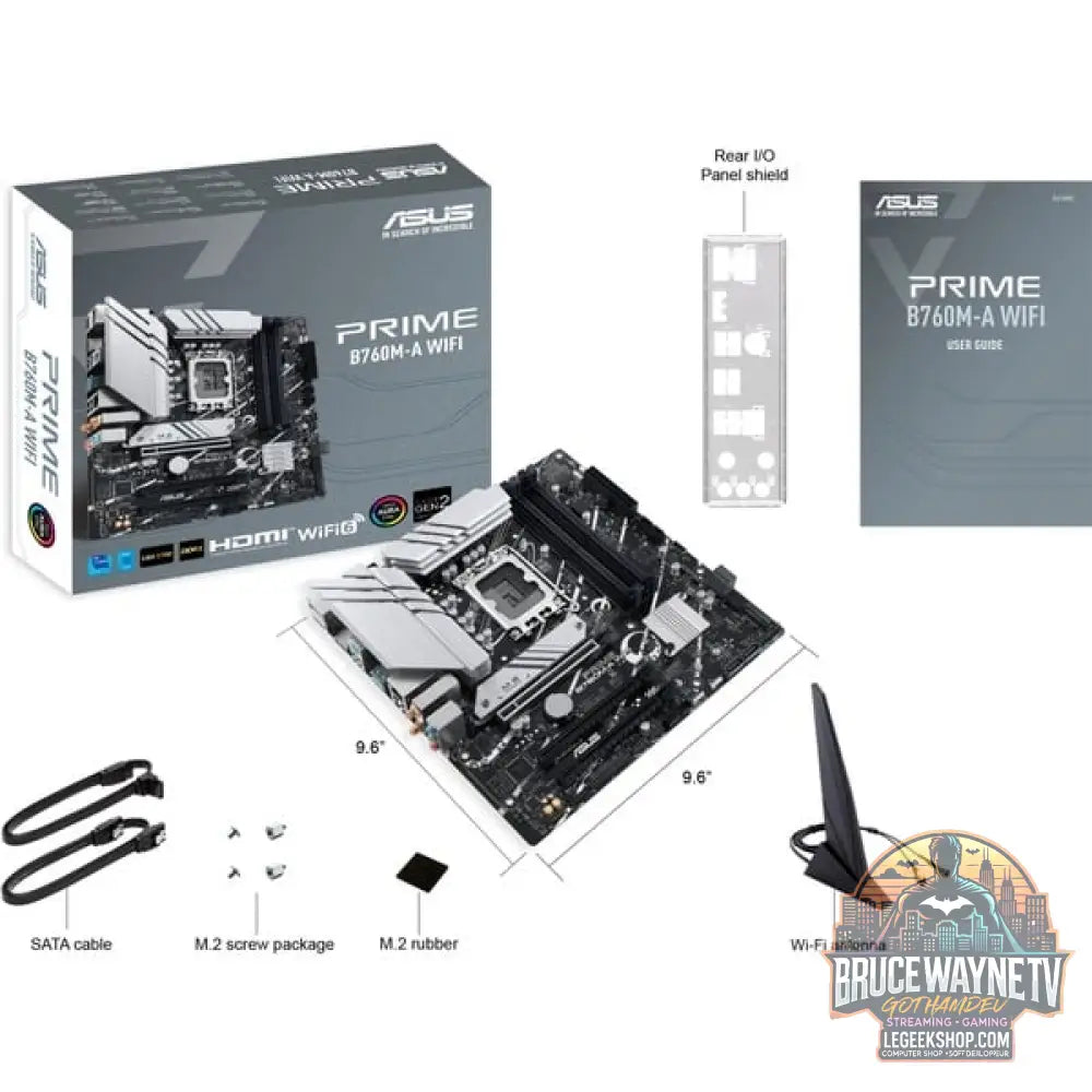 ASUS PRIME B760M-A WIFI, carte mère - ASUS - vue 7