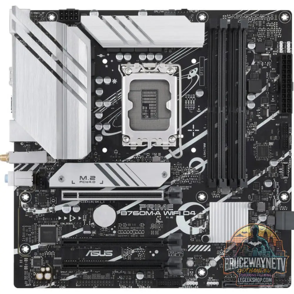 ASUS PRIME B760M-A WIFI D4, carte mère - ASUS - vue 6