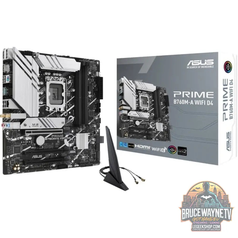 ASUS PRIME B760M-A WIFI D4, carte mère - ASUS - vue 5