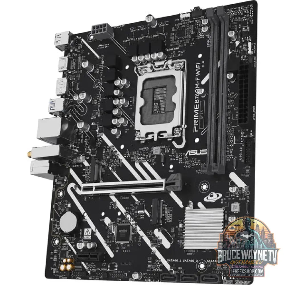 ASUS PRIME B760M-F WIFI, carte mère - ASUS - vue 3
