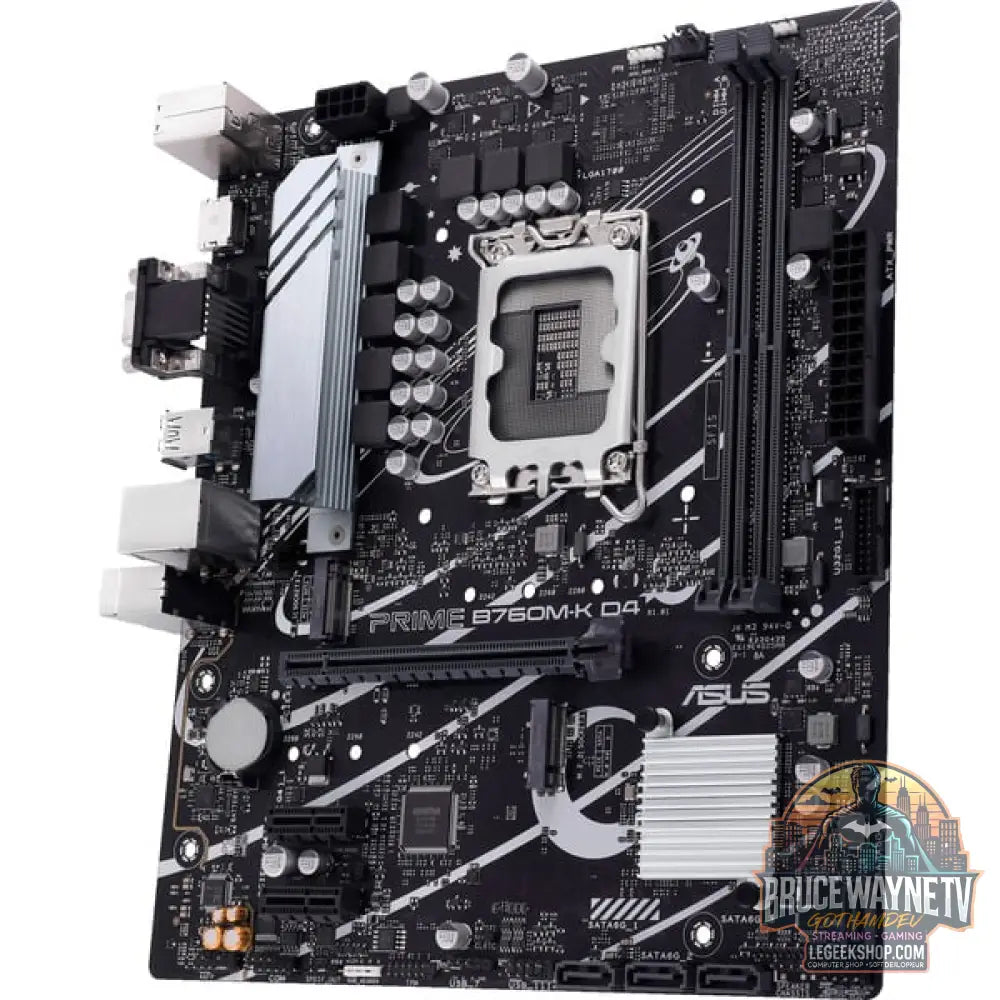ASUS PRIME B760M-K D4, carte mère - ASUS - vue 3